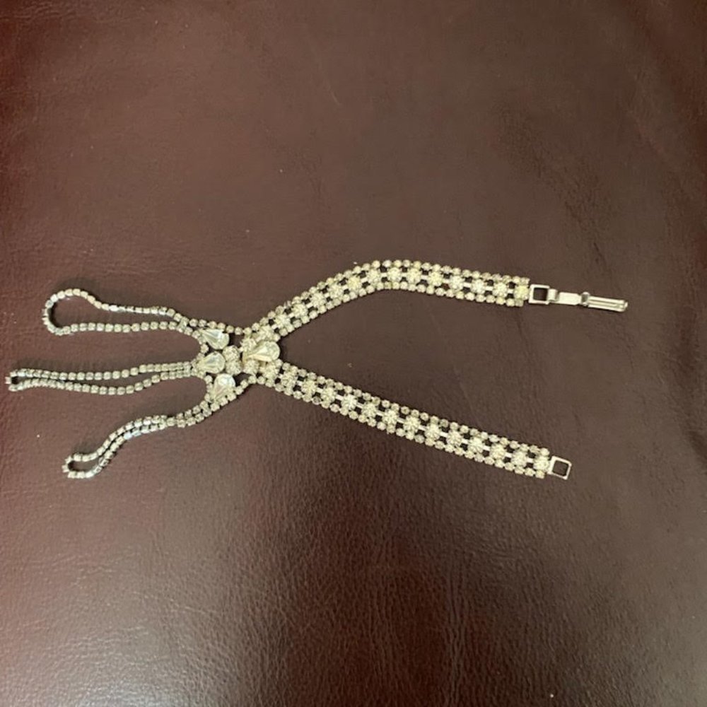 VINTAGE PHINESTONE  BRACELET